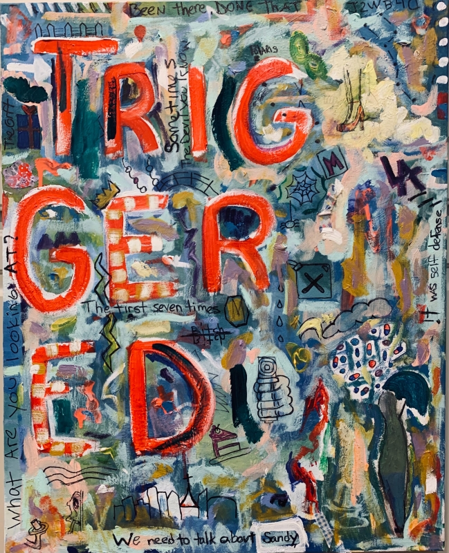 We Need to Talk About Sandy by artist Sarah Boisvert